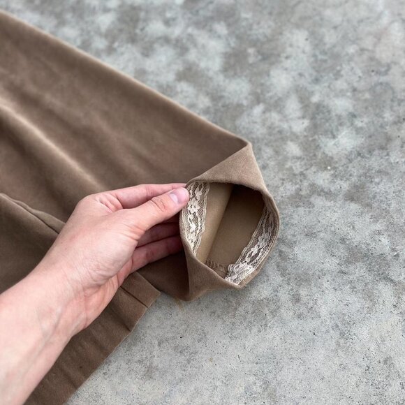 Vintage 90s Y2K Tan Camel Jacket Briggs Women's Large - Picture 4 of 8